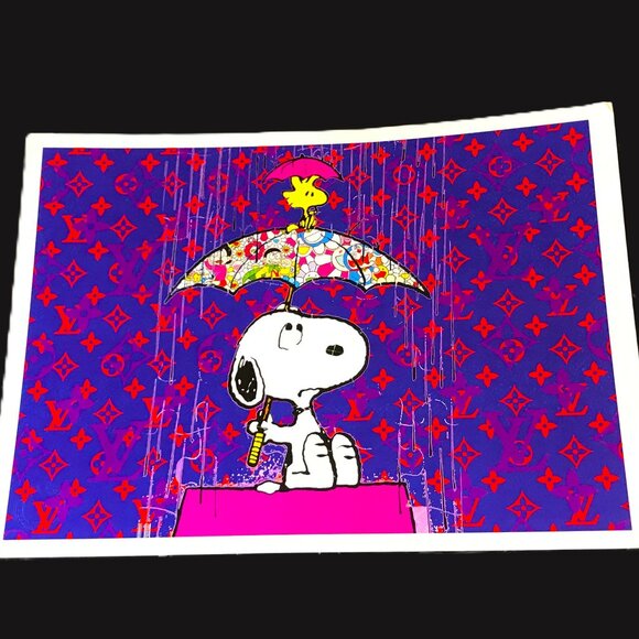 Death NYC - Louis Vuitton Murakami Snoopy - Ltd Ed # Original Signed Print - Picture 6 of 16